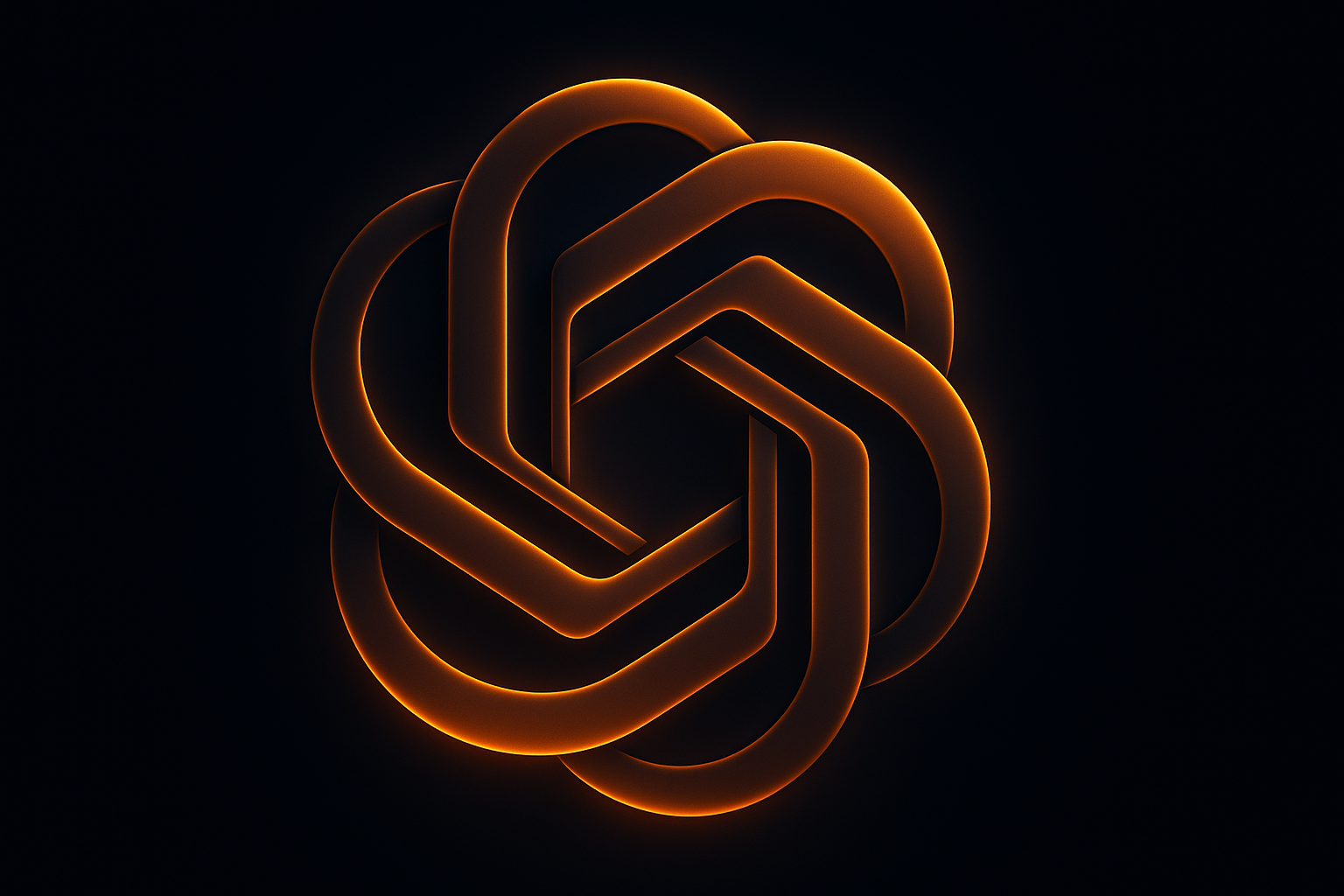 Stylized ChatGPT logo