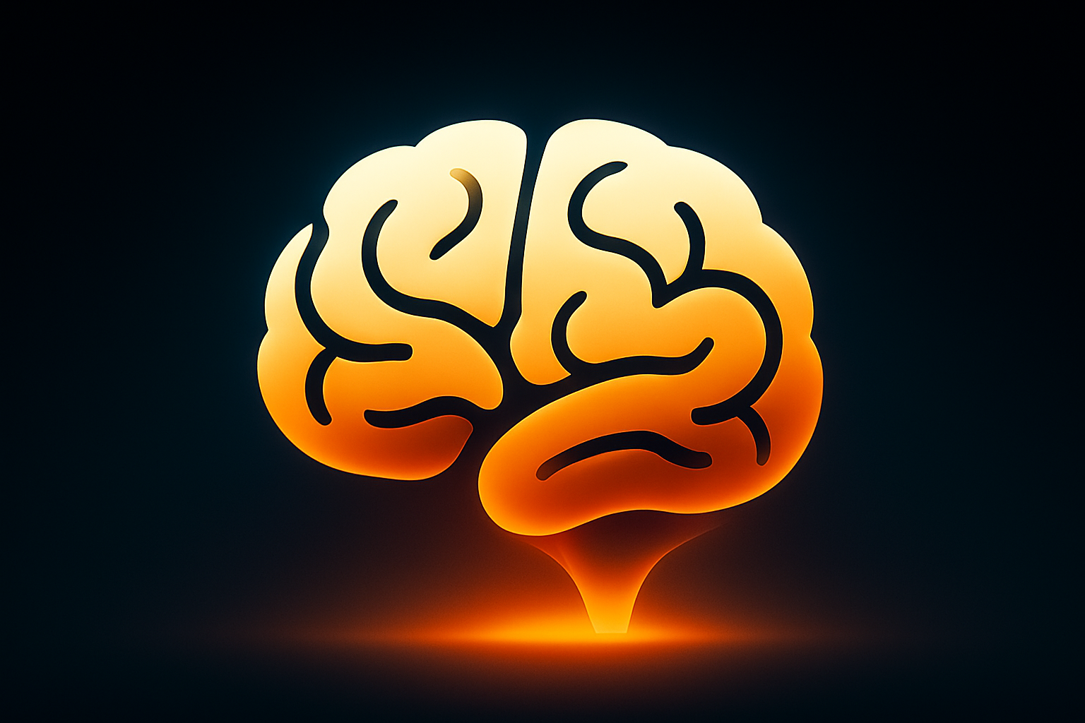 A stylized brain depicting Artificial General Intelligence